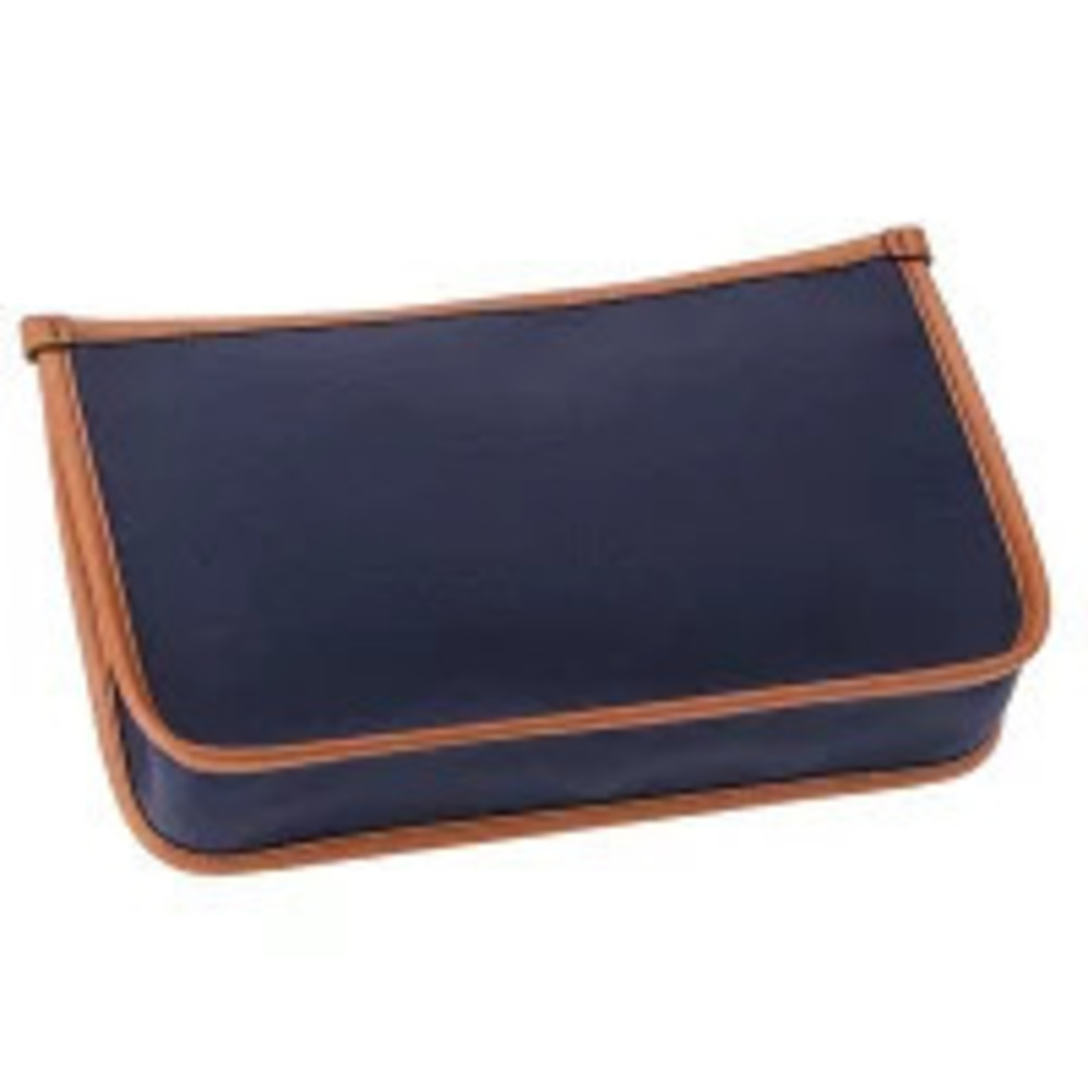 Salvatore Ferragamo Clutch Bag Navy Blue Business Cool